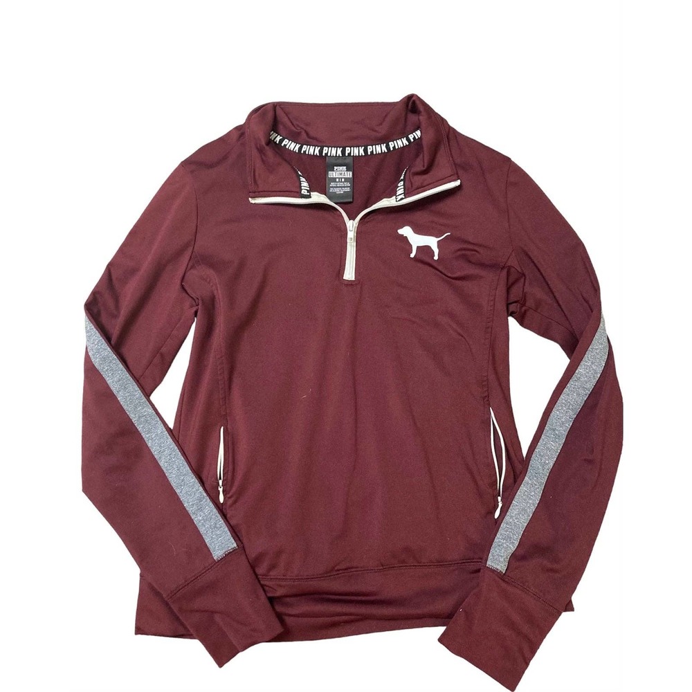 PINK Quarter Zip Jacket Size M